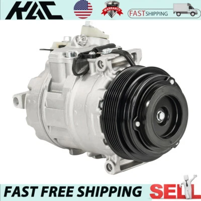 Compresor de aire acondicionado para Chrysler Crossfire 2004-2008 Mercedes-Benz ML320 SLK230 98-04 Foto 1 de 4