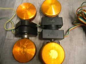 trailor taillight kit-(4 lights with 40 foot of wire to hook up-magnetised - Picture 1 of 5