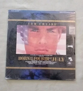 1990 Sealed! BORN ON THE FOURTH OF JULY Tom Cruise Laserdisc - Picture 1 of 2