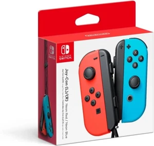 Joycon Nintendo Switch Joy-con 2-Pack (Red & Blue) Controller [NEW] - Zdjęcie 1 z 9