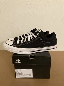 CONVERSE Chuck Taylor HIGH STREET Ox Black Low Mens US size 8.5 /Wmns 10.5 - Picture 1 of 11