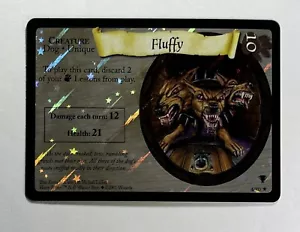 FLUFFY Foil Harry Potter TCG WOTC Quidditch Cup 4/80 RARE Holo Foil Unplayed - Picture 1 of 2