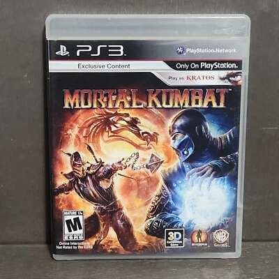 Mortal Kombat PlayStation 3 PS3 Complete Refurbished - Image 1 of 4