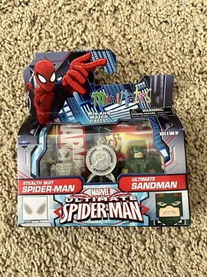 Minimates Stealth Suit Spider-Man Ultimate Sandman Toysrus Exclusivo Marvel Foto 1 de 4