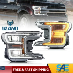 VLAND for Ford F-150 Headlights 2018 2019 2020 Limited Platinum Lariat XLT SSV - Picture 1 of 10