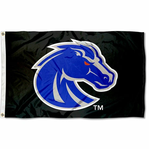 Boise State Black Flag 3x5 Large Banner Cover