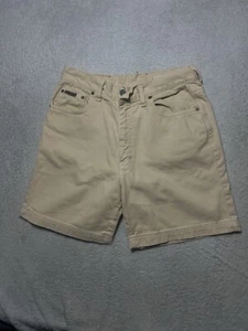 VTG 90s CALVIN KLEIN JEANS Shorts DenimnMom USA Cotton Sz 10 OVERDYE/STONEWASH - Picture 1 of 23