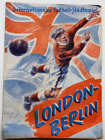 35493 Berliner Football Programme Städtespiel Londres Berlin 1951