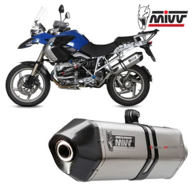 Terminale Scarico MIVV Speed Edge Inox kat BMW R 1200 GS ADVENTURE 2004 > 2007 - Immagine 1 di 4