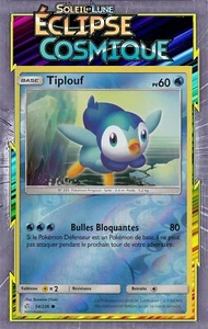 Tiplouf Reverse - SL12:Éclipse Cosmique - 54/236 - Carte Pokemon Neuve Française - Picture 1 of 1