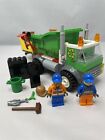LEGO Juniors City Traffic Set 10680 GARBAGE TRUCK Complete w/ 2 Minifigs 2015