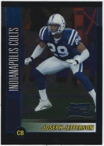 2002 BOWMAN CHROME JOSEPH JEFFERSON ROOKIE RC #183 COLTS WESTERN KENTUCKY - Picture 1 of 2