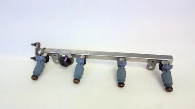 KIA RONDO 2010 2,4 L tubo de riel de combustible con 4 inyectores 35310-2G800 OEM Foto 1 de 4