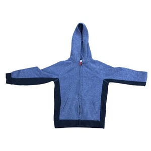 CAT & JACK Hoodie Jacket Youth Kids SMALL 6/7 Years Full Zip Grey Cotton Blend - Picture 1 of 6