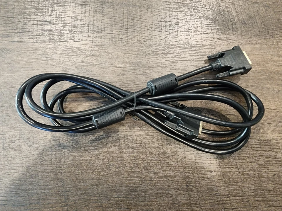 10FT DVI 24+1 DVI-D DUAL LINK Male to DVI 24+1 DVI-D Digital Cable 10 Ft 3 Meter - Image 1 of 1