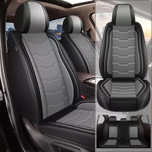 Front&Rear 5-Sits For Toyota Corolla 2014-2019 Car PU Leather Seat Cover Set - Picture 1 of 8