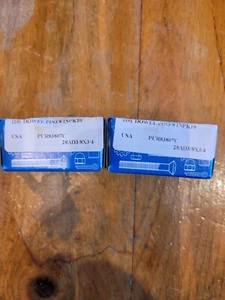 PIN PASADOR 3/8" X 3/4", ACERO ALEACIÓN TRATADO TÉRMICAMENTE - ACABADO BRILLANTE - 20 PIEZAS GB4 - Imagen 1 de 3