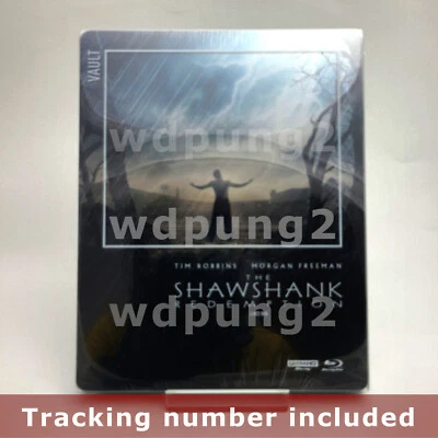 The Shawshank Redemption - 4K UHD + BLU-RAY Steelbook w/ PET Slipcover - Image 1 of 4