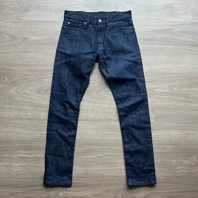 Pantalones de mezclilla John Elliott The Cast 2 ajustados para hombre azul índigo talla 28x29 Foto 1 de 4