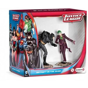 BATMAN JOKER SCHLEICH 22510 Justice League 2 pack mini figure originale - Foto 1 di 2