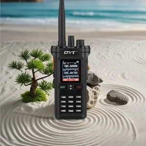 QYT KT-10R Outdoor 10W Power Walkie Talkie Full Band Wireless FM Handheld Radio - Picture 1 of 4