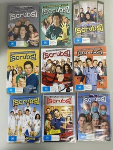 Scrubs The Complete Series Season 1-9 DVD Region 4(T2)28 - Picture 1 of 3