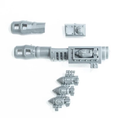 Warhammer 40K Orks Ork Megatrakk Scrapjet Rokkit Kannon [Bits] - Image 1 of 2