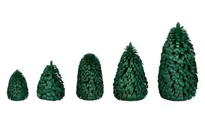 Ringelbaum Winterfichte grün Holzbaum H= 3cm NEU Baum Dekoration Seiffen Erzgeb - Picture 1 of 1