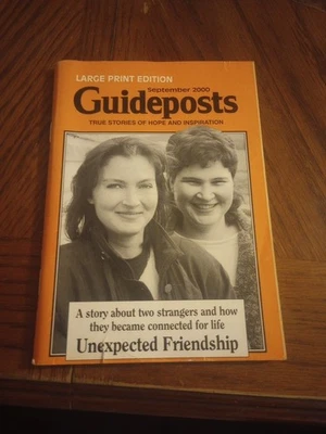 Large Print Edition Guide Posts Sept 2000 Unexpected Friendship  - Image 1 of 2