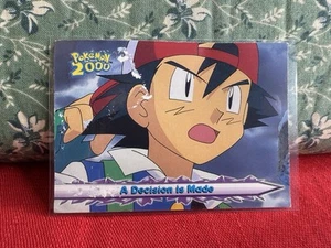 2000 Topps Pokemon The Movie 2000 A Decision Is Made #47 Blue Label DMG - Photo 1 sur 2