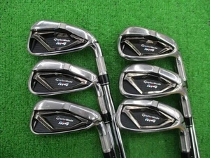 TaylorMade M4 Iron Set 6pcs 5-PW REAX Steel 90 Flex Regular - Picture 1 of 9