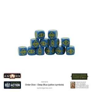 Bolt Action Order Würfel - Deep Blue (12) *WWII* Warlord Games - Bild 1 von 1