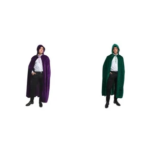 Wicked Costumes - Velvet Hooded Cloak - Adult - Picture 1 of 11