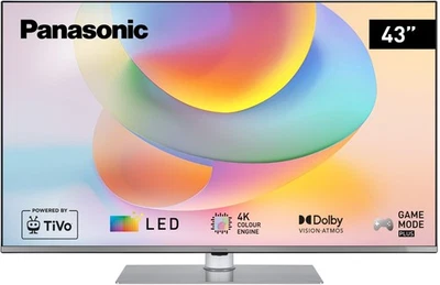 PANASONIC Fernseher 43 Zoll 108 cm 4K Ultra HD LED Smart TV TB-43W63AE8 - Bild 1 von 4