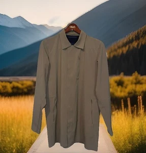 Lululemon Drivers Coat Men L Mocha Beige Water Repellent Comfort Designer - Picture 1 of 14