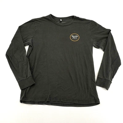 Camisa negra de manga larga Brixton Mfg Co para hombre talla L Foto 1 de 4