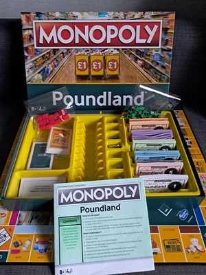 Monopoly Poundland UK Edition Board Game. Hasbro Games - Image 1 of 4