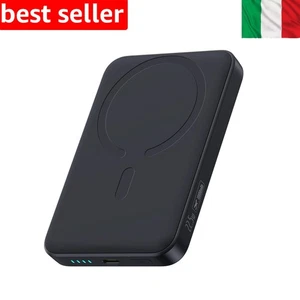Baseus Enerfill MagSafe Power Bank 10000 mAh 22,5 W Magnetic Power Bank USB C... - Foto 1 di 9