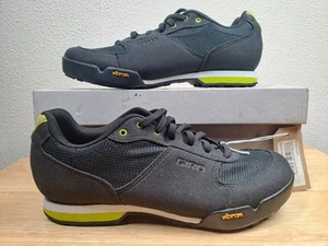 GIRO PETRA VR WOMENS SHOES, BLACK/LIME GREEN/WHITE, SIZE 37EU/ 4 UK - Picture 1 of 19