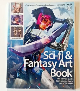 The Sci-fi & Fantasy Art Book vol 1 Imagine Publishing 2013 paperback - Picture 1 of 12