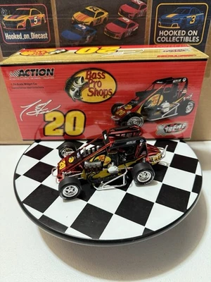 TONY STEWART BASS PRO SHOPS CHILI BOWL COLOR CHROME Midget Dirt Car 1/24 Diecast - Image 1 of 4