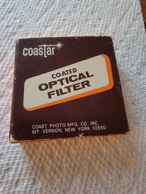 Vintage  Coastar 52mm polarizing new in original box  - Image 1 of 3