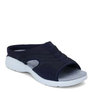 Women's Easy Spirit, Traciee2 Sandal TRACIEE2 DK BLU Dark Blue FABRIC - Picture 1 of 8