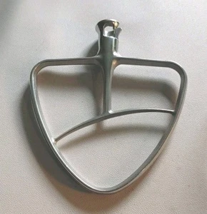 Batidor plano de acero inoxidable mezclador auxiliar de cocina 4,5 cuartos? cuenco más pequeño - Imagen 1 de 5