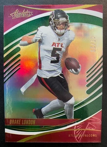 2025 Absolute Spectrum Green DRAKE LONDON #51 SP/25 ATLANTA FALCONS - Bild 1 von 2