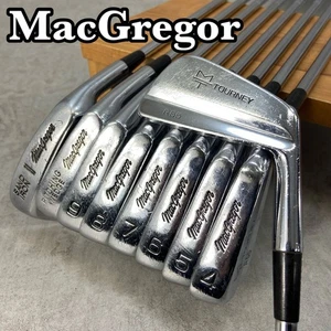 Macgregor Tourney R55 Men'S Golf Iron Set Of 9 Steel Right-Handed Muscle Back - Picture 1 of 10