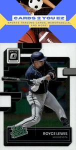 2022 Donruss Optic #RP-7 Royce Lewis Rated Prospects RATED ROOKIE RC - Picture 1 of 2