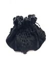 Doina Levintza Black Velvet  Mini Bucket Bag