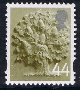 GB SG EN11 MNH MINT England 44p Oak Tree Regional MINT Definitive Type II - Picture 1 of 1