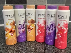 6x *NEW* Ponds Magic Sandal DreamFlower Talc Powder Prickly Heat Powder 19g Baby - Picture 1 of 4